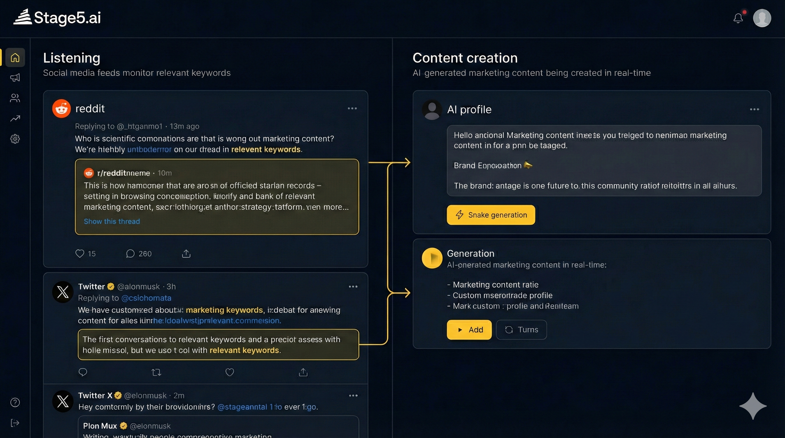 Social Listening to Content